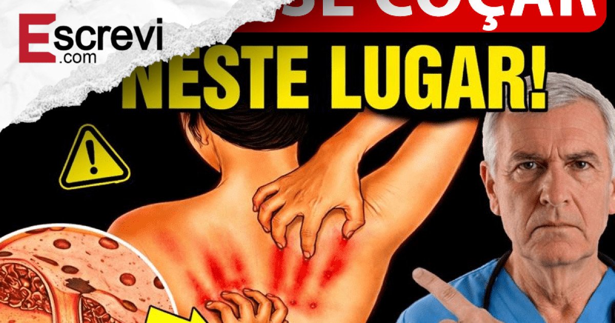 3 áreas do corpo que coçam: um sinal de alerta para risco à vida e redução da expectativa de vida imagem principal