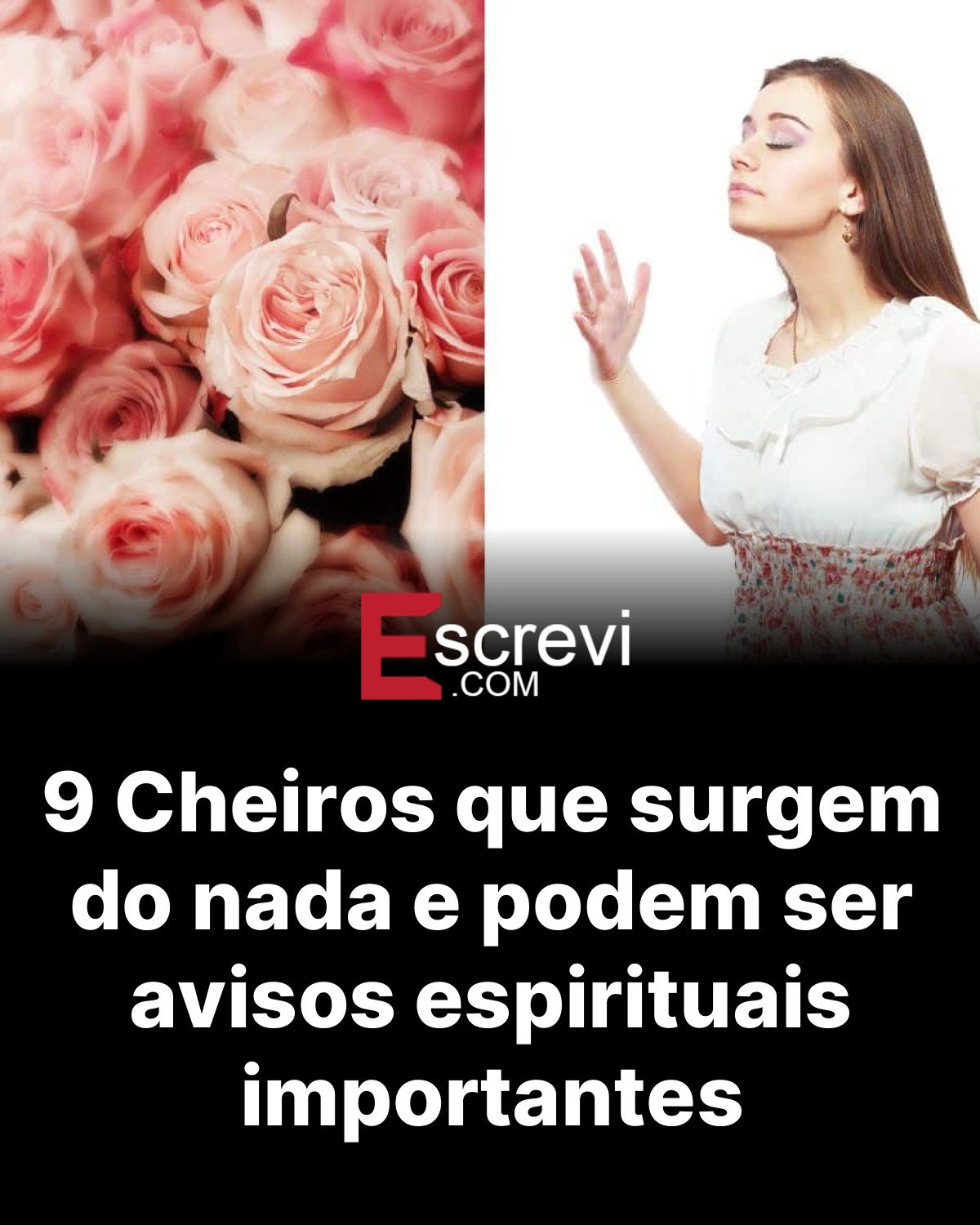 9 Cheiros que surgem do nada e podem ser avisos espirituais importantes card preto