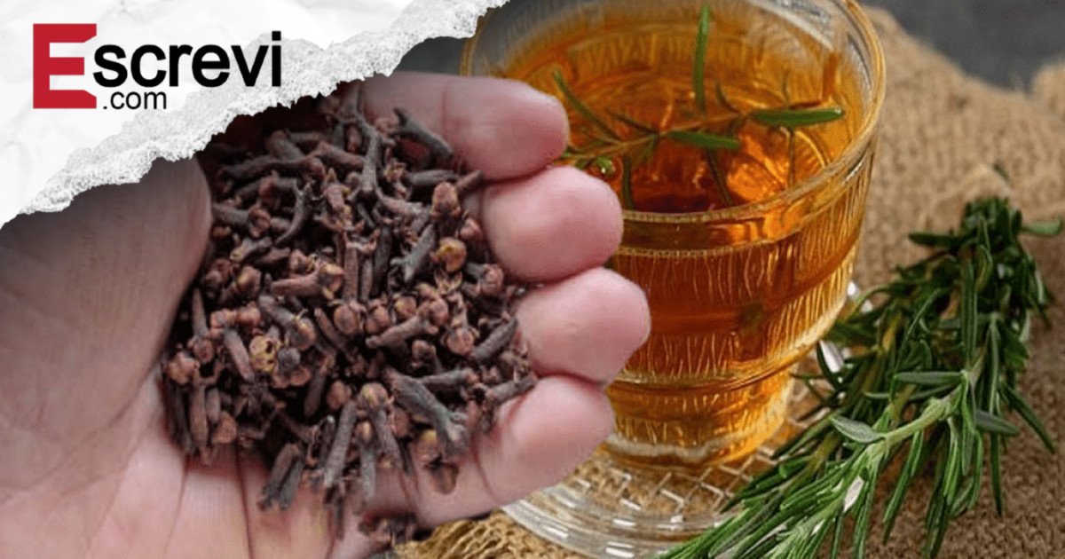 A mistura de alecrim e cravo-da imagem principal