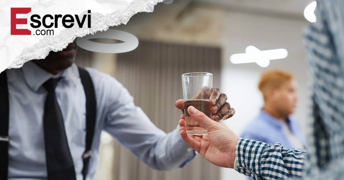 Aceitar ou recusar um copo d’água pode ser decisivo em uma entrevista de emprego; Entenda imagem principal