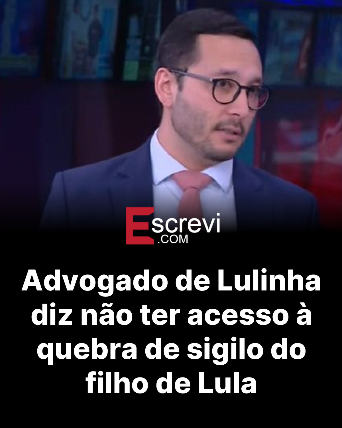 Advogado de Lulinha diz não ter acesso à quebra de sigilo do filho de Lula card preto