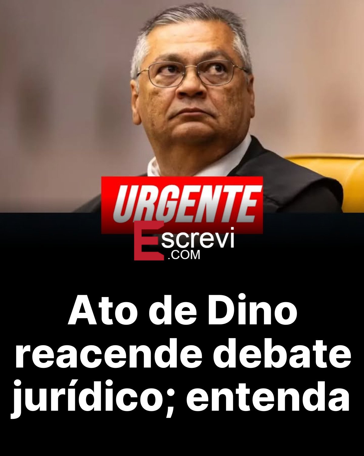 Ato de Dino reacende debate jurídico; entenda card preto