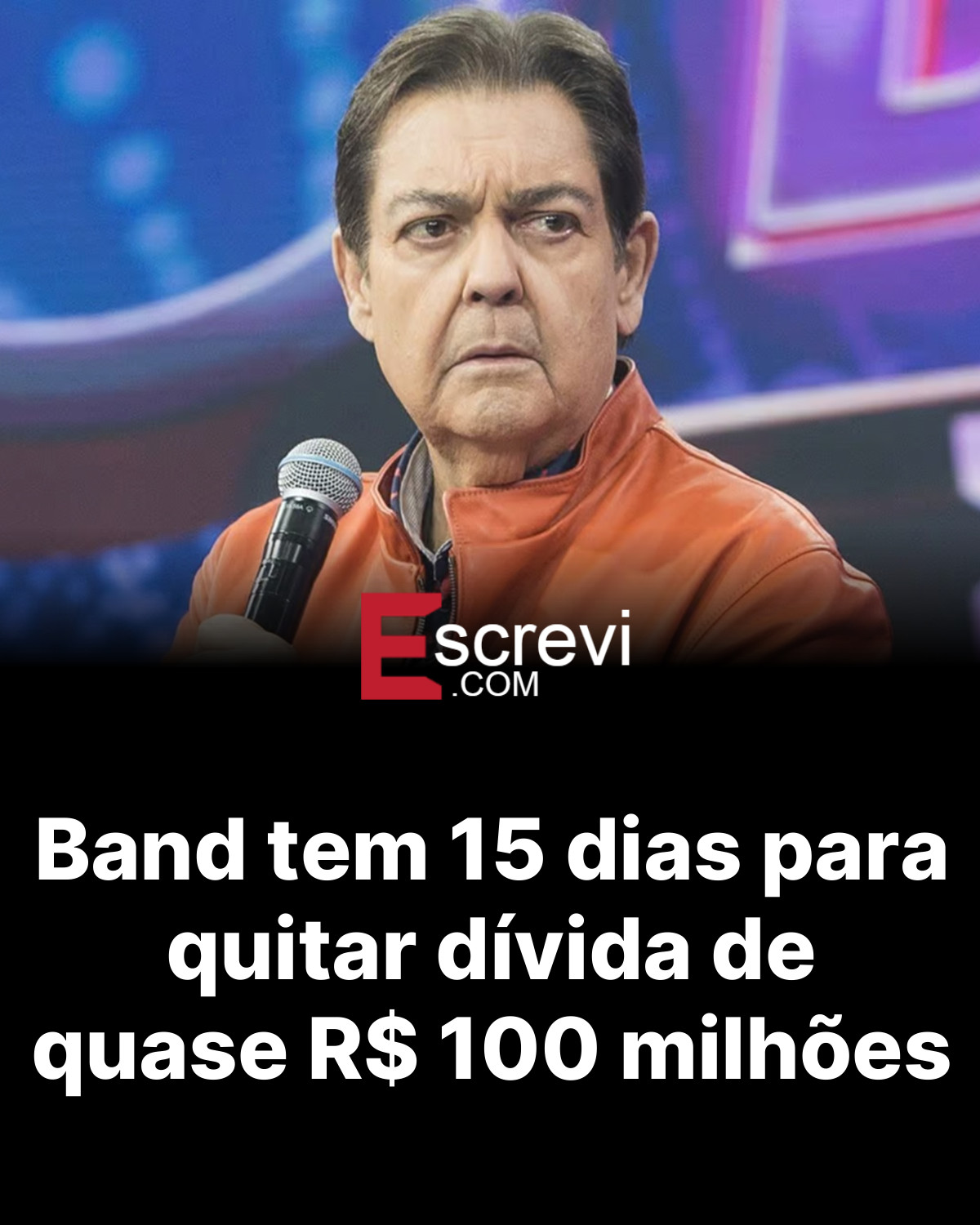 Band tem 15 dias para quitar dívida de quase R$ 100 milhões card preto