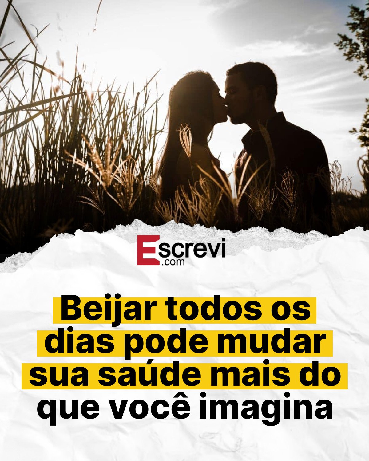 Beijar todos os dias pode mudar sua saúde mais do que você imagina card branco