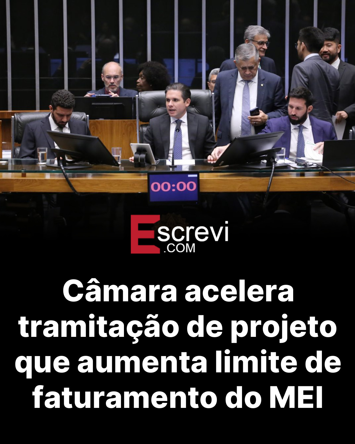 Câmara acelera tramitação de projeto que aumenta limite de faturamento do MEI card preto