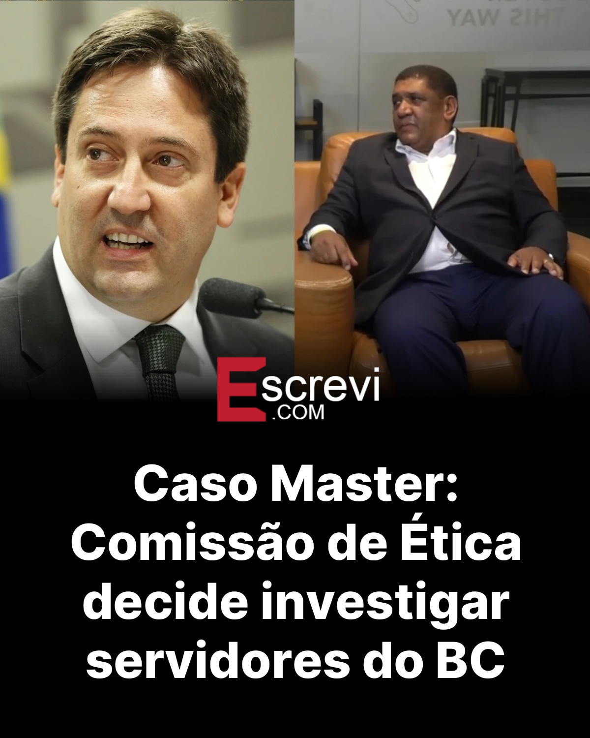 Caso Master: Comissão de Ética decide investigar servidores do BC card preto