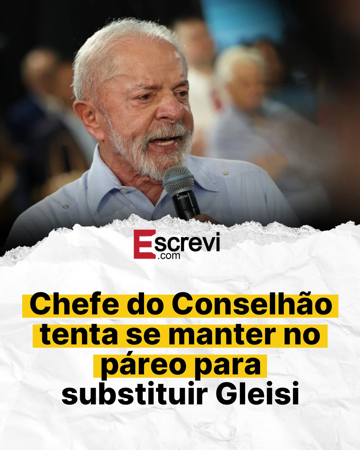 Chefe do Conselhão tenta se manter no páreo para substituir Gleisi card branco