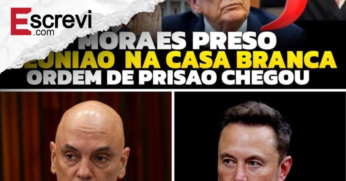 CHEGOU A HORA TRUMP DA ORDEM DE PRISAO! MUSK ACABA DE ANUNCIAR MORAES SERÁ PRESO EM 24 HORAS?! – News imagem principal