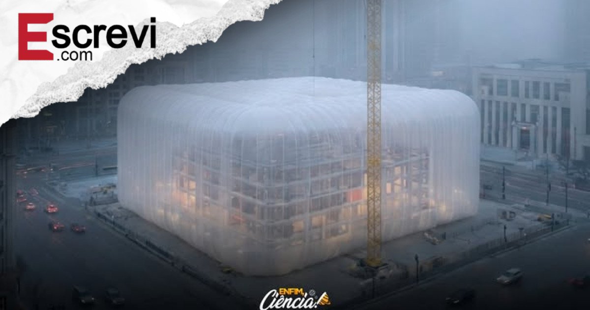 “China ergue cúpula inflável gigante para ‘abafar’ poeira e ruído de canteiro de obras em área urbana” imagem principal