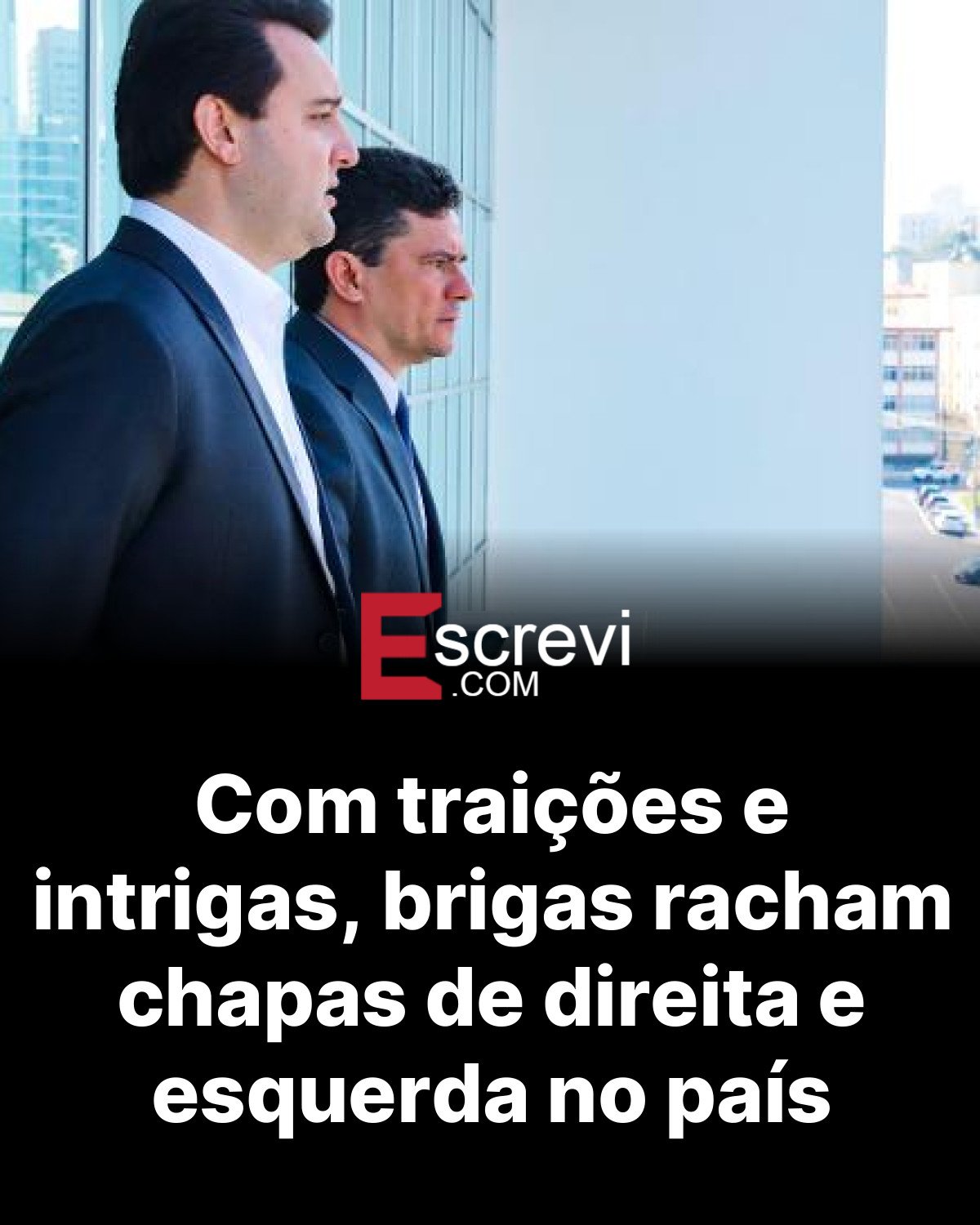 Com traições e intrigas, brigas racham chapas de direita e esquerda no país card preto