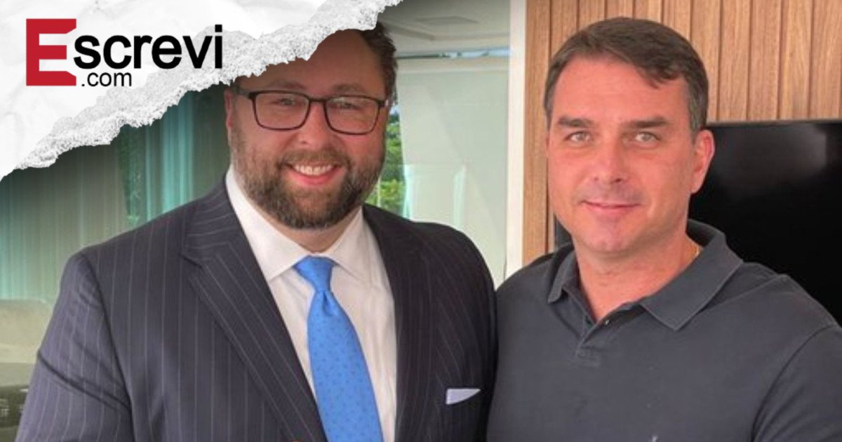 Conselheiro de Trump posa com Flávio: “Próximo presidente” imagem principal