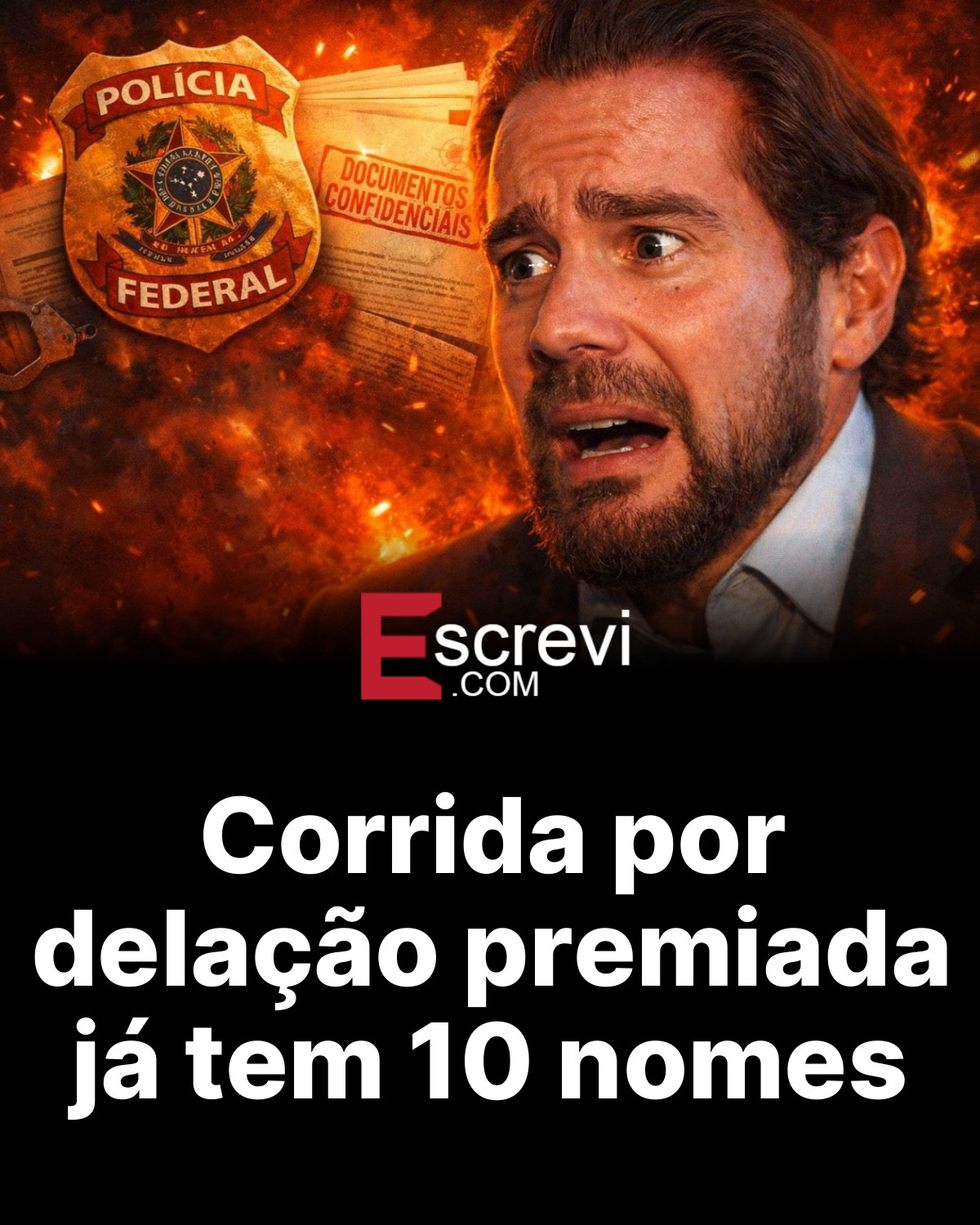 Corrida por delação premiada já tem 10 nomes card preto