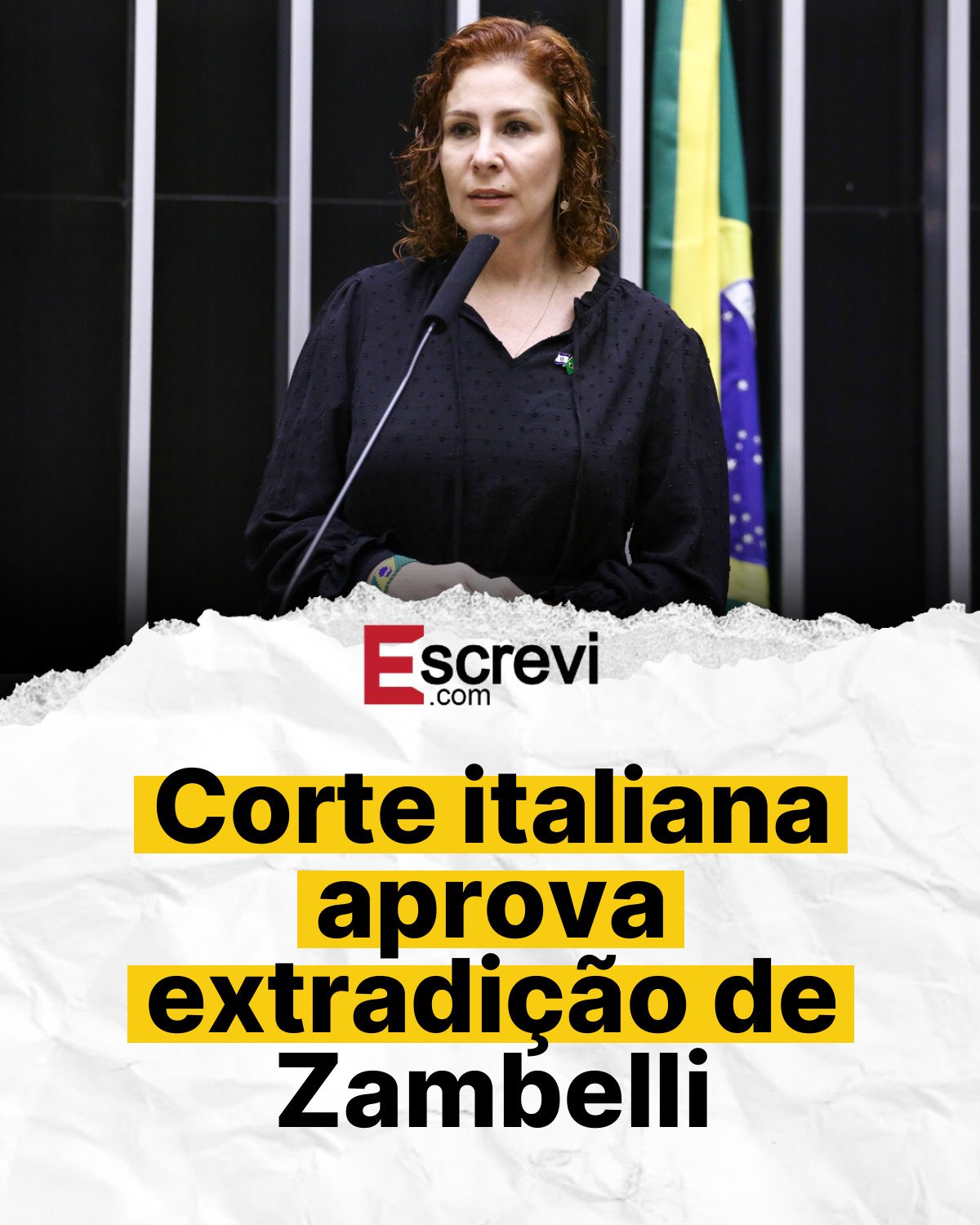 Corte italiana aprova extradição de Zambelli card branco