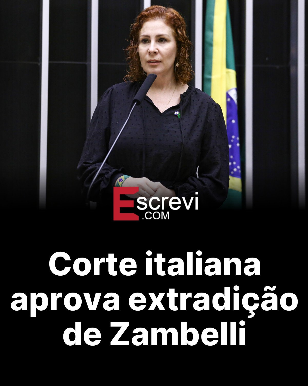 Corte italiana aprova extradição de Zambelli card preto