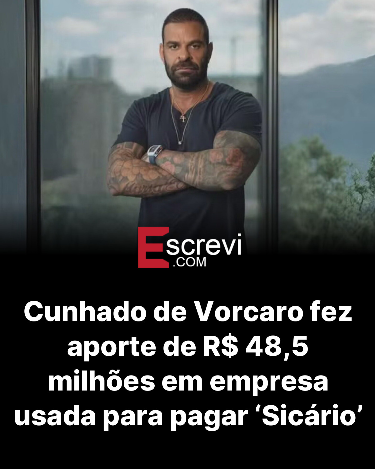 Cunhado de Vorcaro fez aporte de R$ 48,5 milhões em empresa usada para pagar ‘Sicário’ card preto