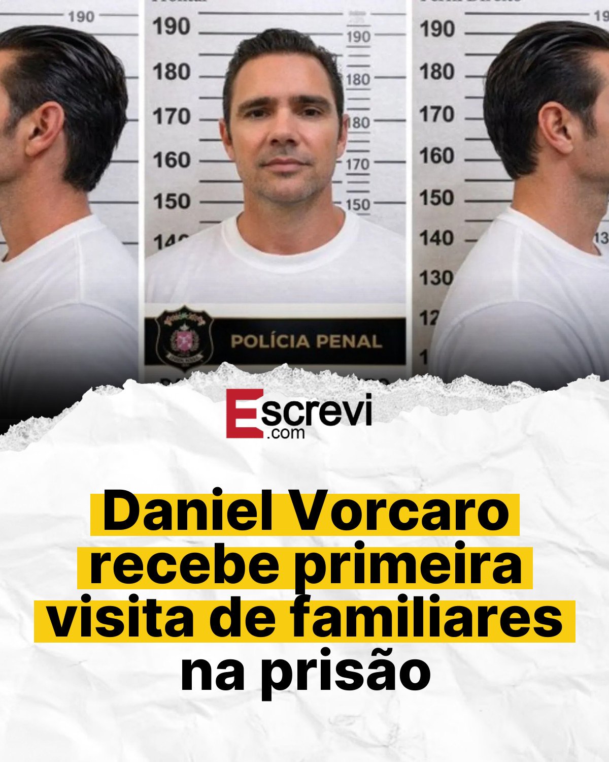 Daniel Vorcaro recebe primeira visita de familiares na prisão card branco