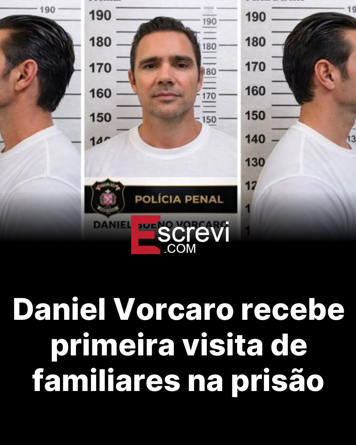 Daniel Vorcaro recebe primeira visita de familiares na prisão card preto