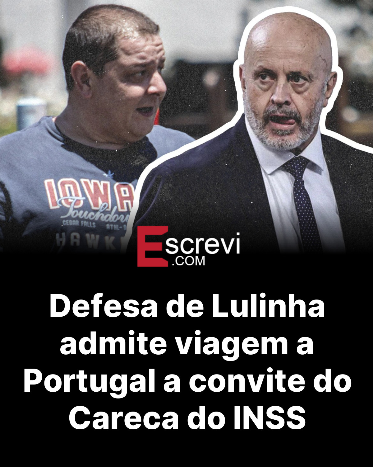 Defesa de Lulinha admite viagem a Portugal a convite do Careca do INSS card preto
