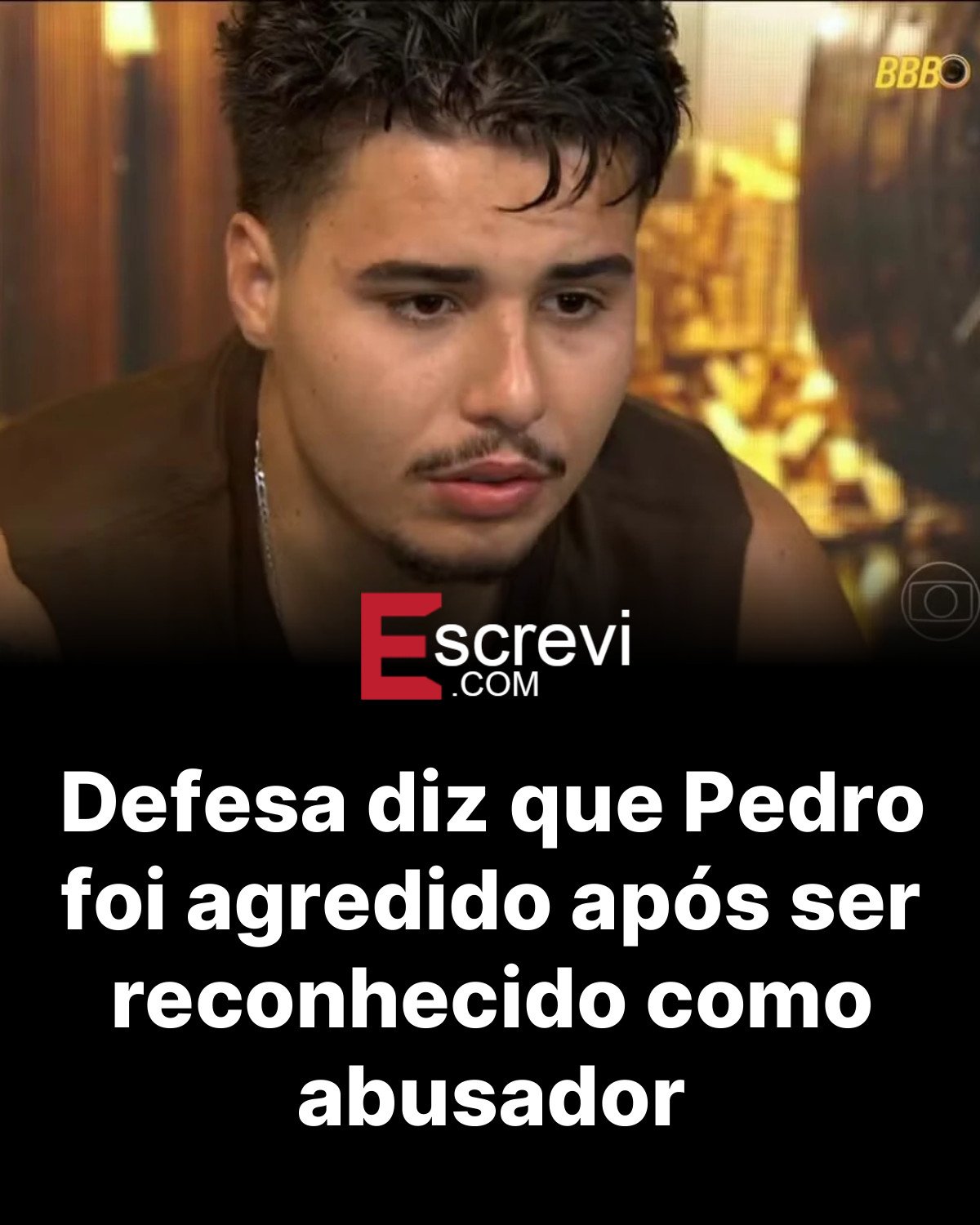 Defesa diz que Pedro foi agredido após ser reconhecido como abusador card preto