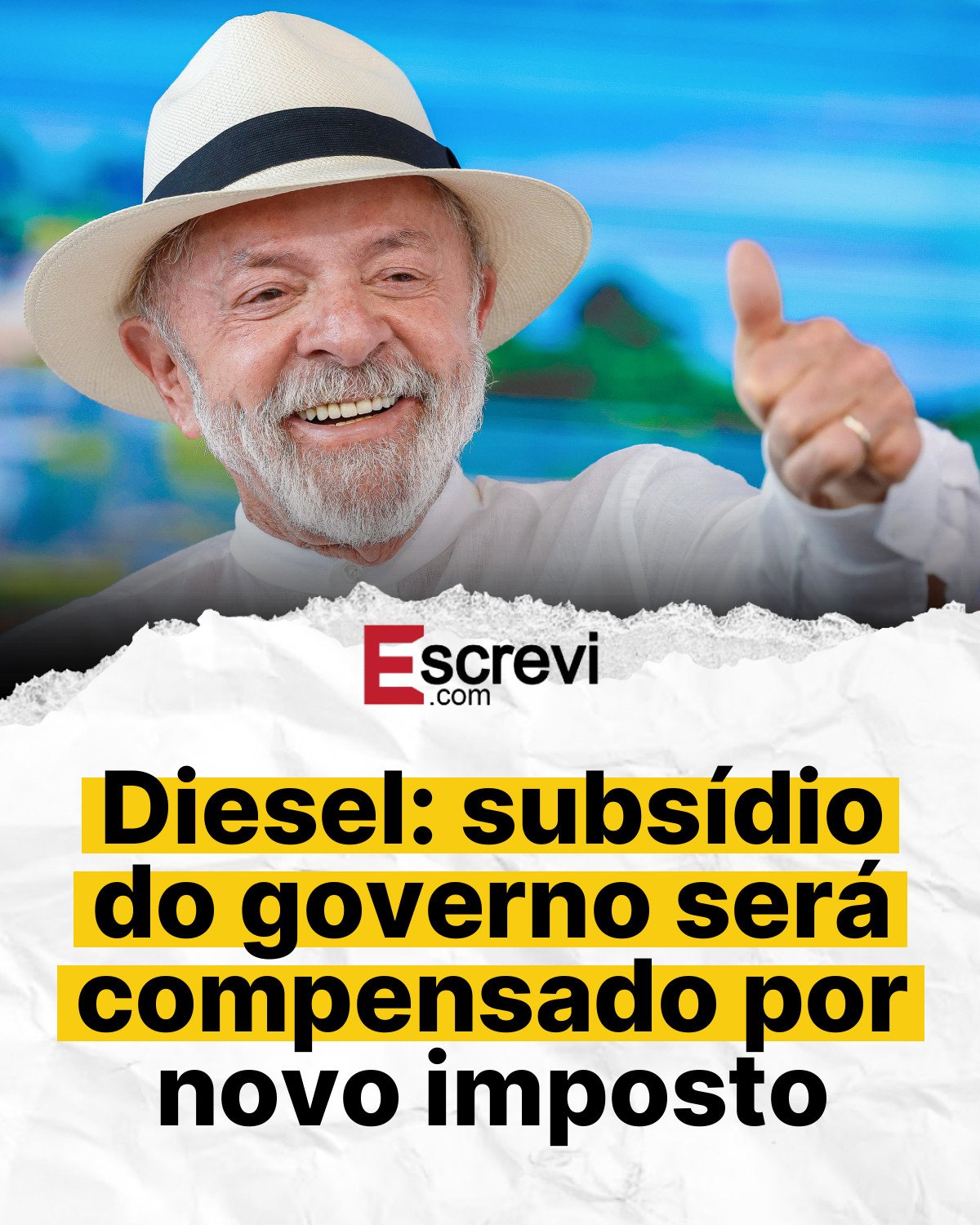 Diesel: subsídio do governo será compensado por novo imposto card branco