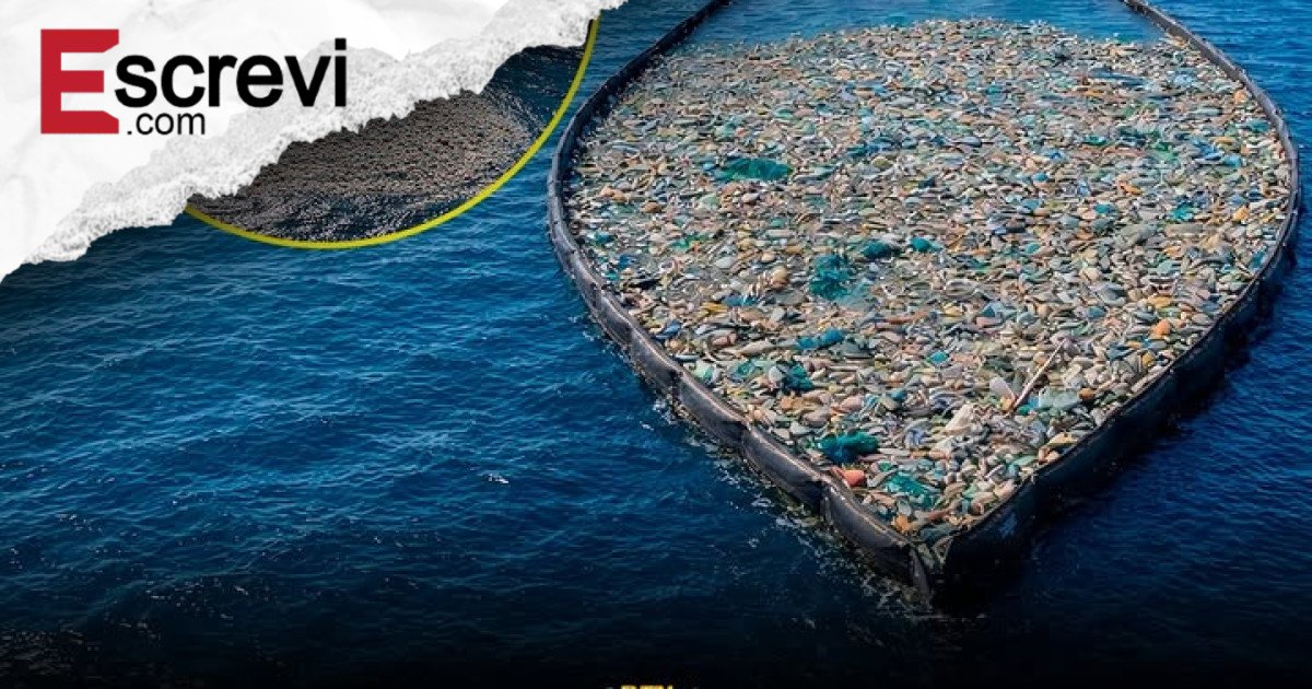 Engenharia contra o plástico: sistema holandês promete remover até 90% do lixo da Grande Mancha de Lixo do Pacífico imagem principal