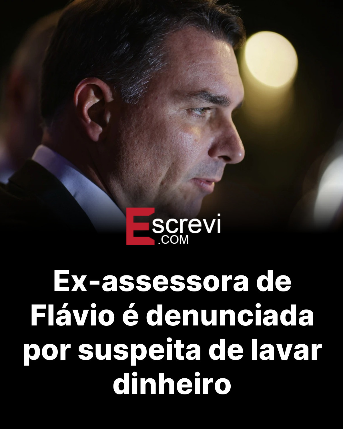 Ex-assessora de Flávio é denunciada por suspeita de lavar dinheiro card preto