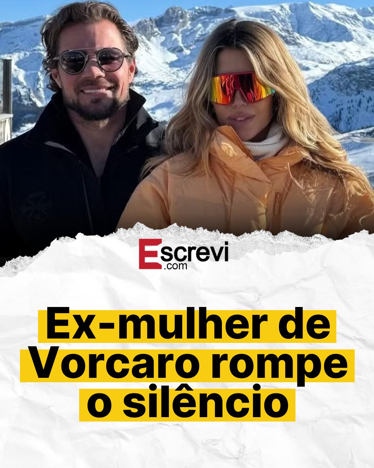 Ex-mulher de Vorcaro rompe o silêncio card branco