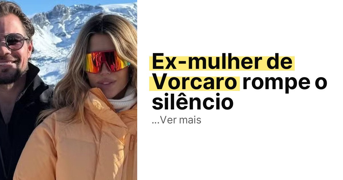 Ex-mulher de Vorcaro rompe o silêncio imagem principal