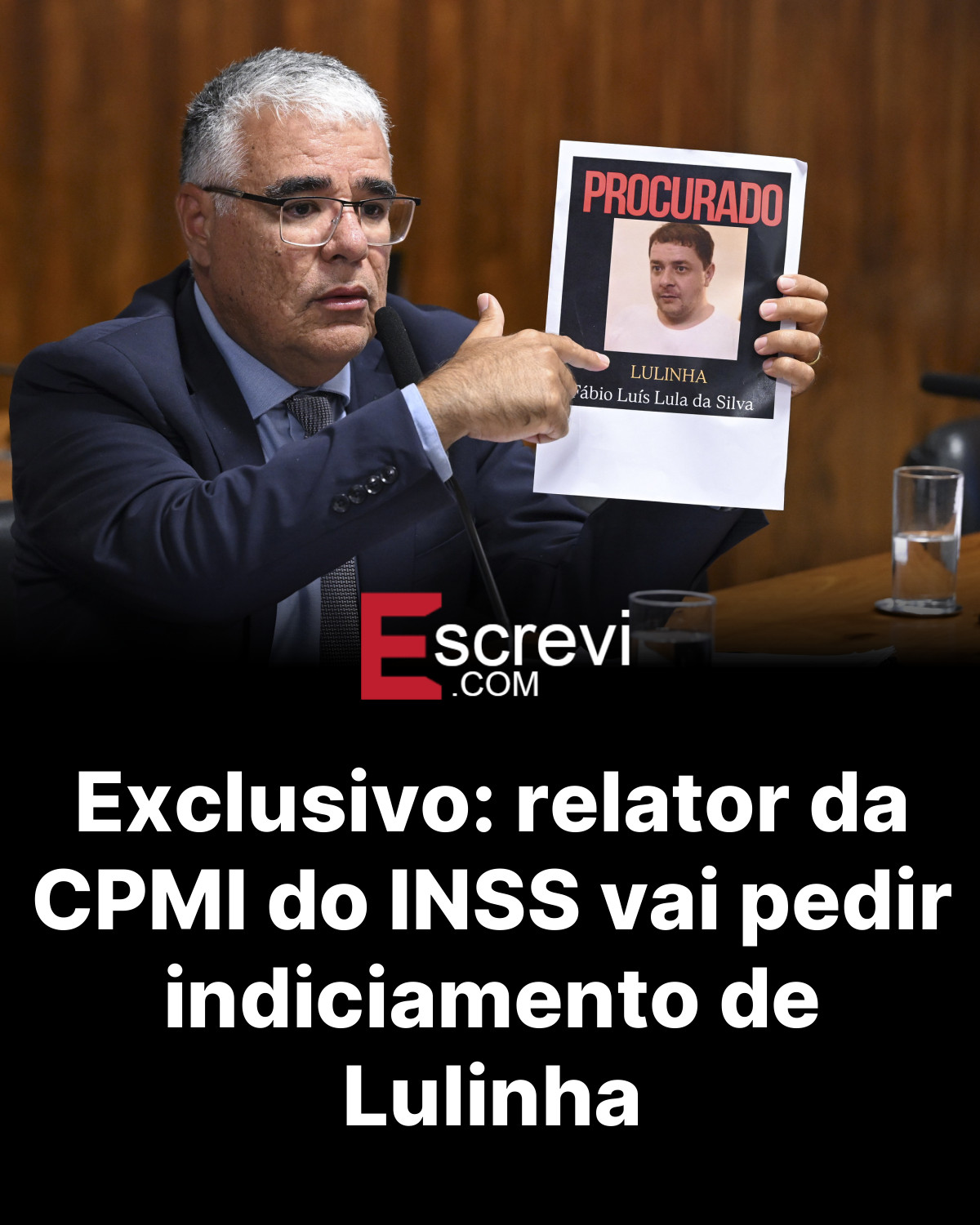 Exclusivo: relator da CPMI do INSS vai pedir indiciamento de Lulinha card preto