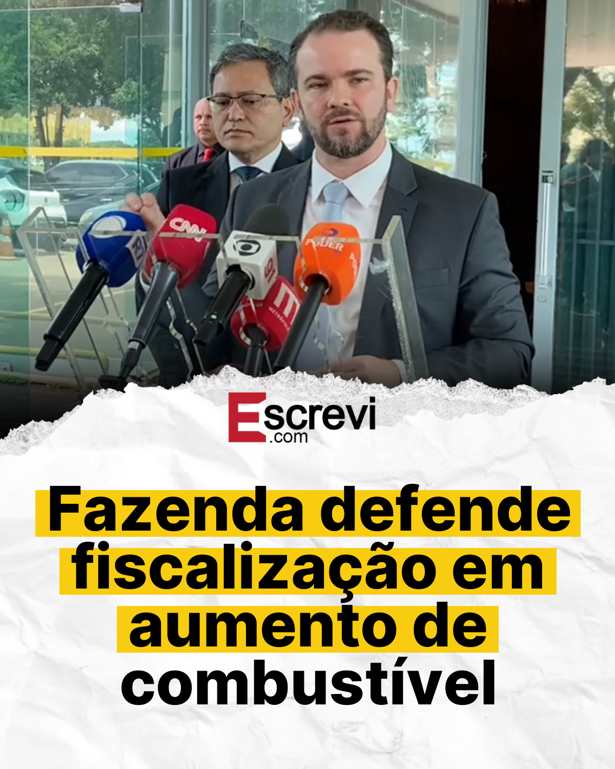 Fazenda defende fiscalização em aumento de combustível card branco