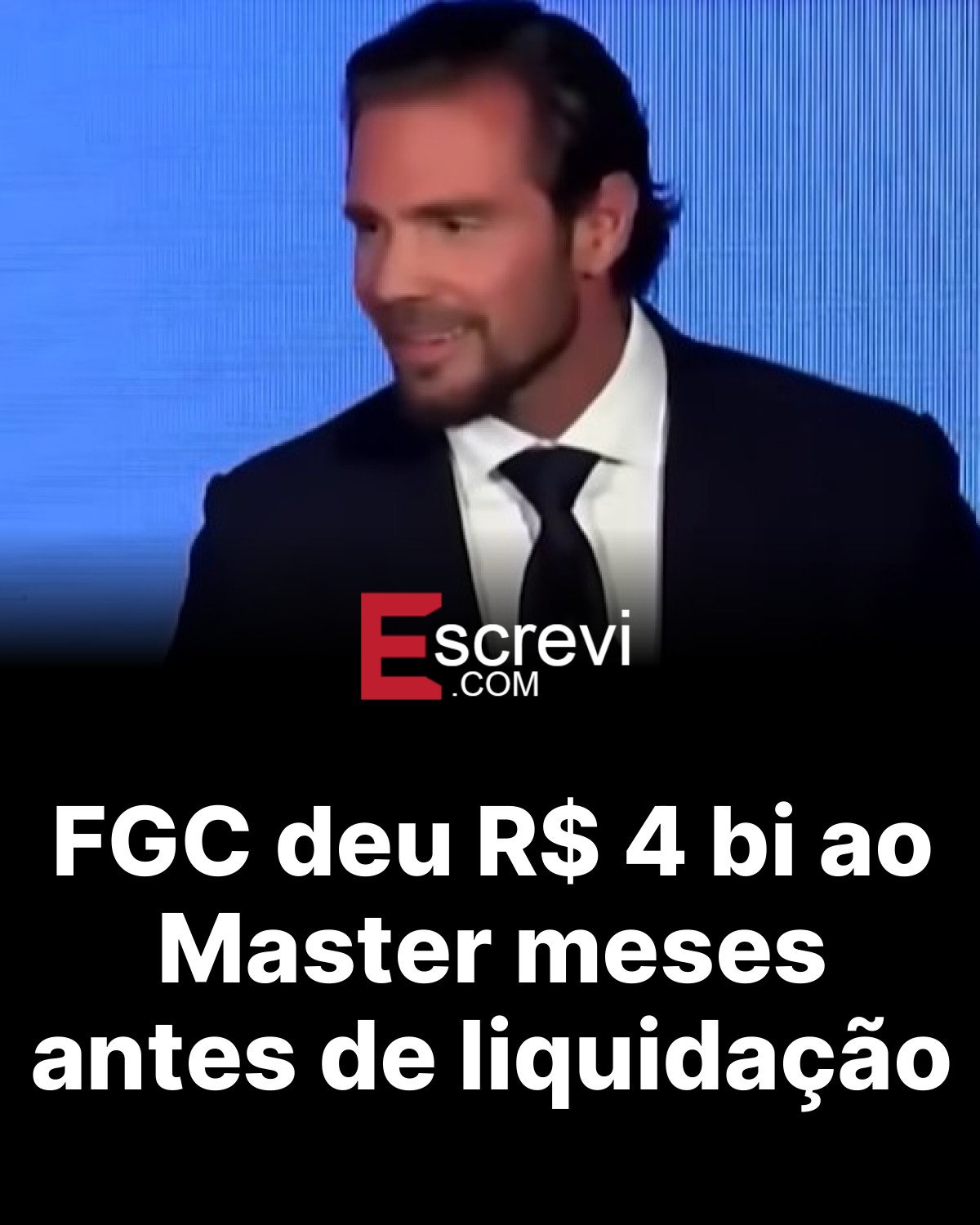 FGC deu R$ 4 bi ao Master meses antes de liquidação card preto