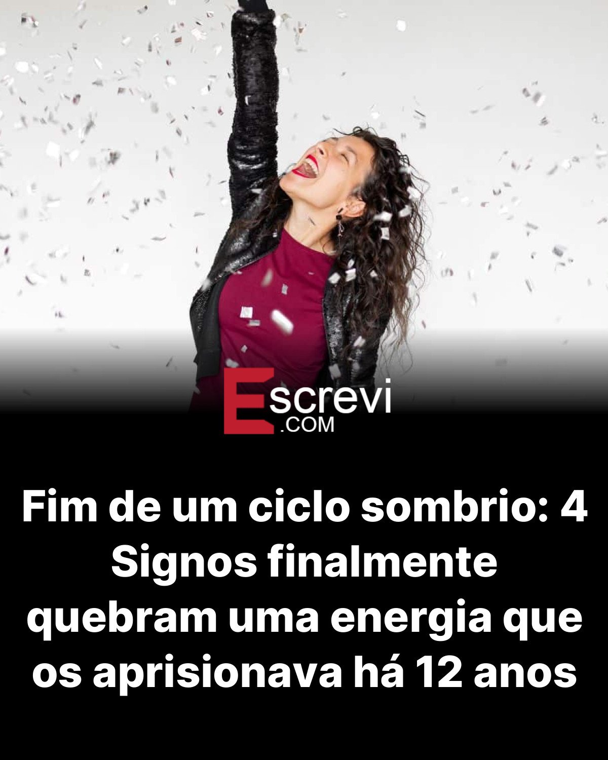 Fim de um ciclo sombrio: 4 Signos finalmente quebram uma energia que os aprisionava há 12 anos card preto