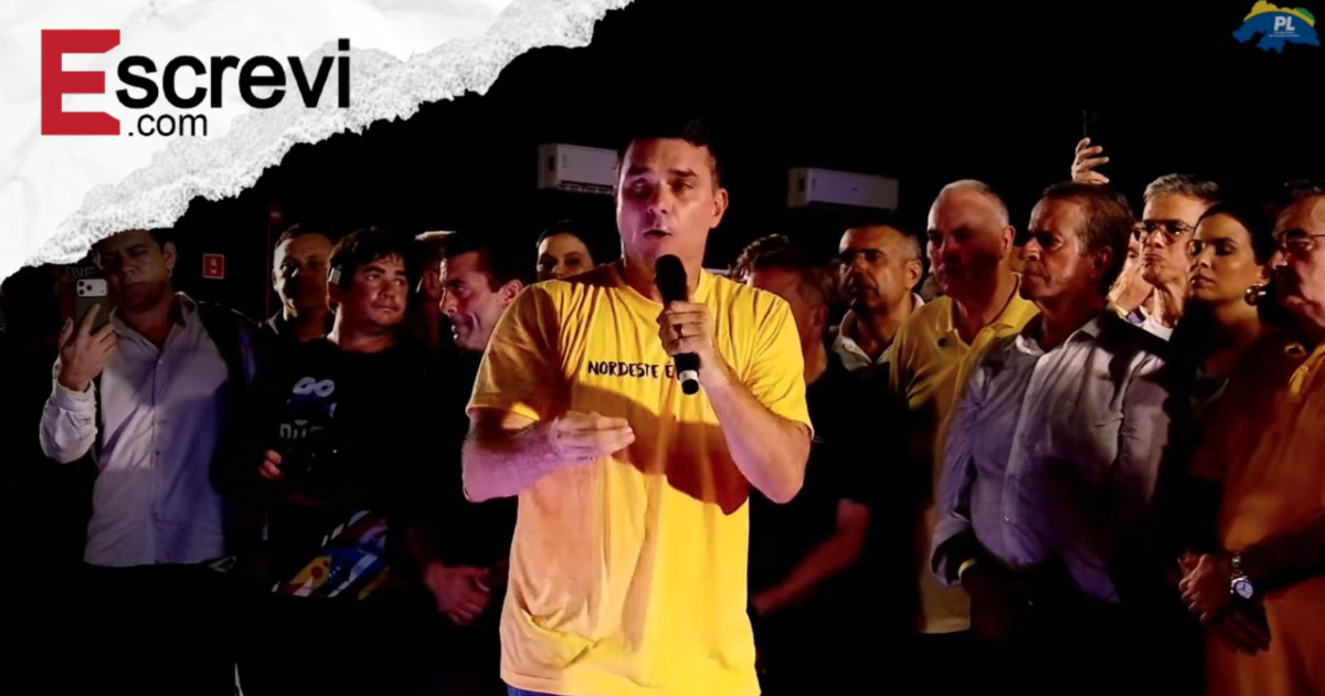 Flávio Bolsonaro inicia pré-campanha no Nordeste imagem principal