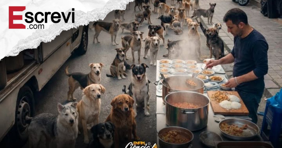 Food truck de esperança: na Turquia, um homem transforma sobras em refeições diárias para cães de rua imagem principal