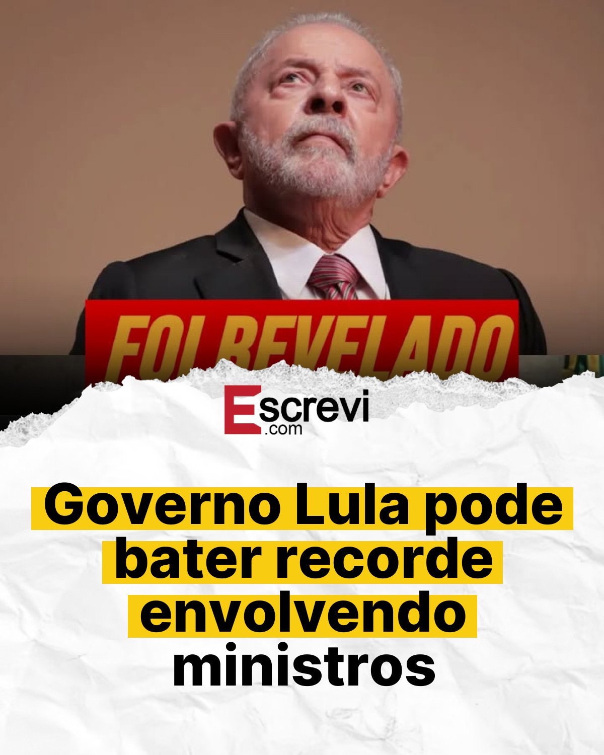 Governo Lula pode bater recorde envolvendo ministros card branco