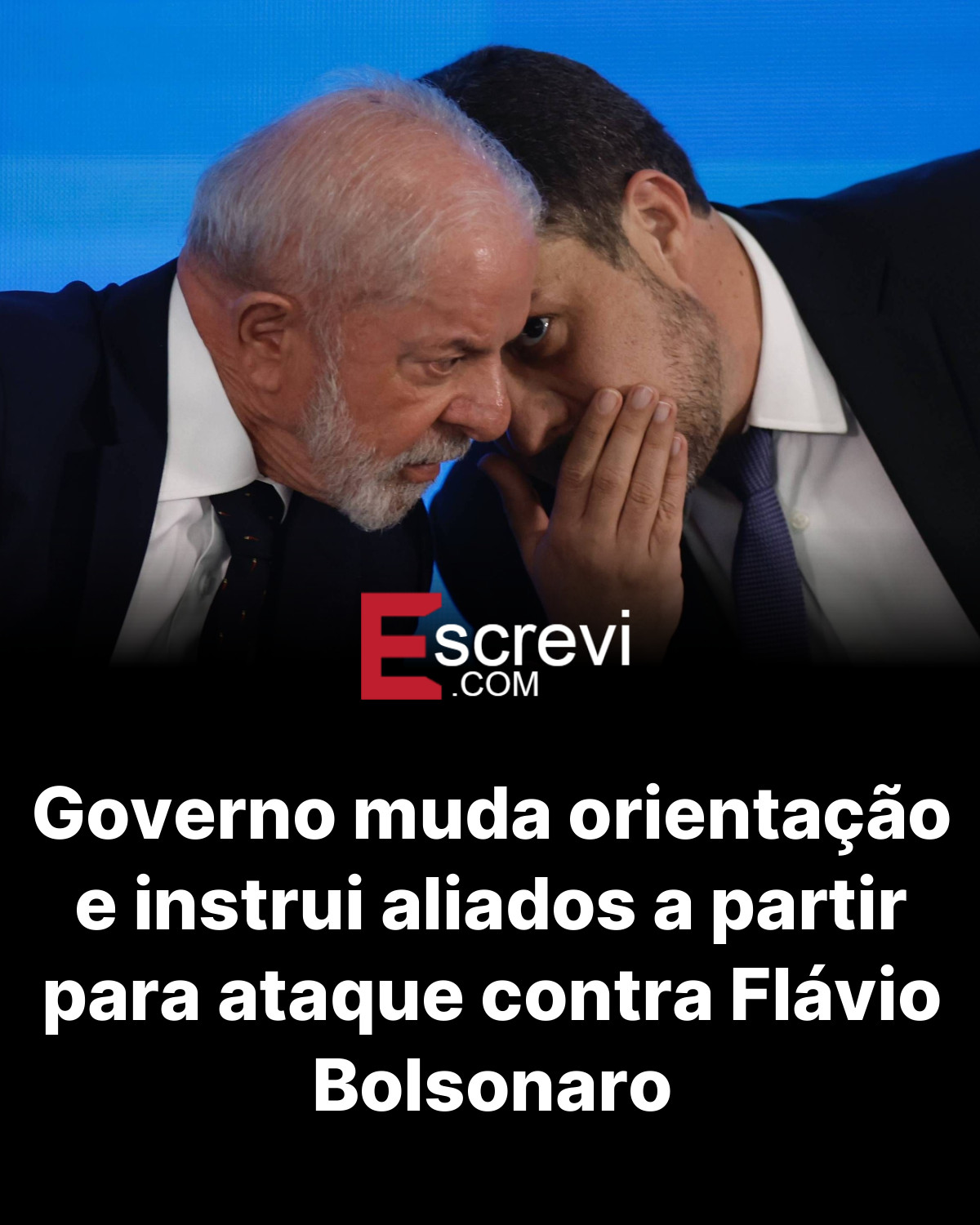 Governo muda orientação e instrui aliados a partir para ataque contra Flávio Bolsonaro card preto