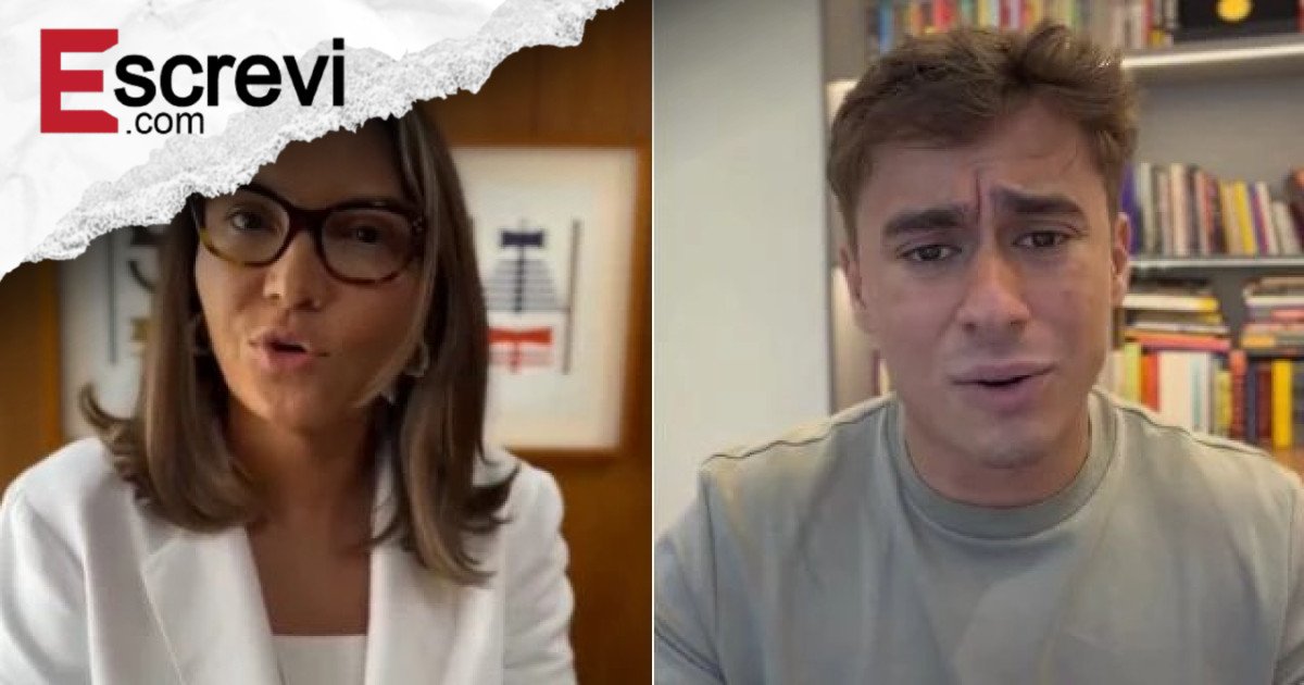 Janja critica Nikolas por vídeo sobre misoginia; deputado reage imagem principal