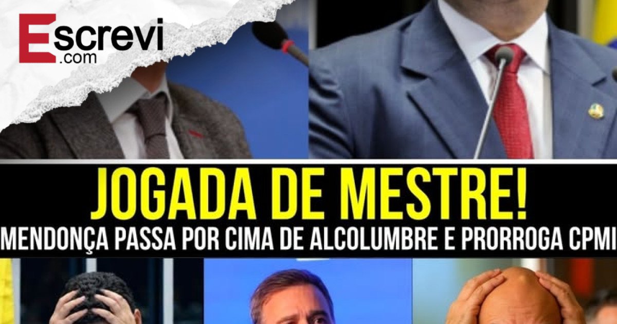 JOGADA DE MESTRE! MENDONÇA PASSA POR CIMA de ALCOLUMBRE e PRORROGA CPMI DO INSS POR MAIS 120 DIAS! – News imagem principal