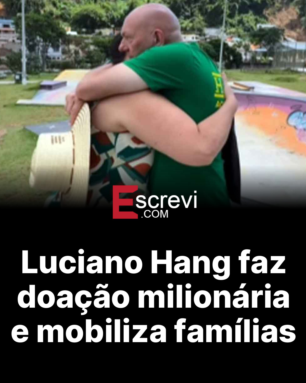 Luciano Hang faz doação milionária e mobiliza famílias card preto