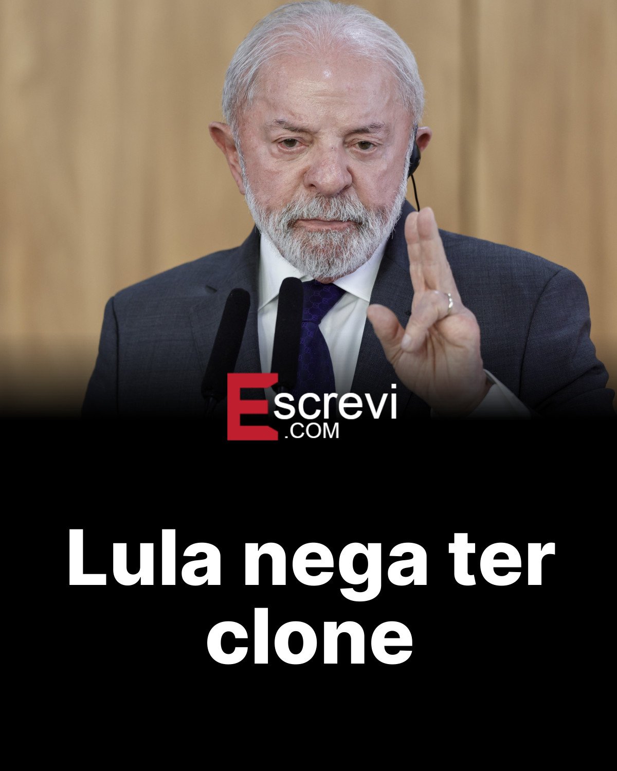 Lula nega ter clone card preto
