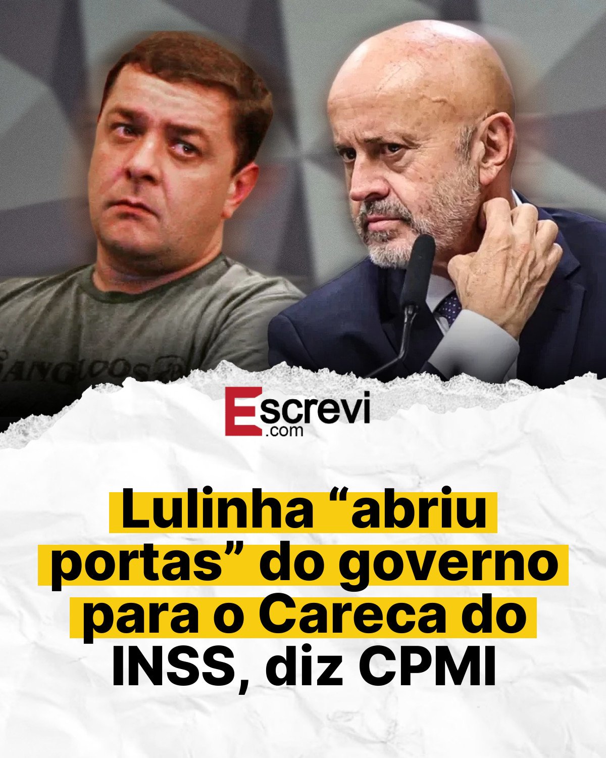 Lulinha “abriu portas” do governo para o Careca do INSS, diz CPMI card branco