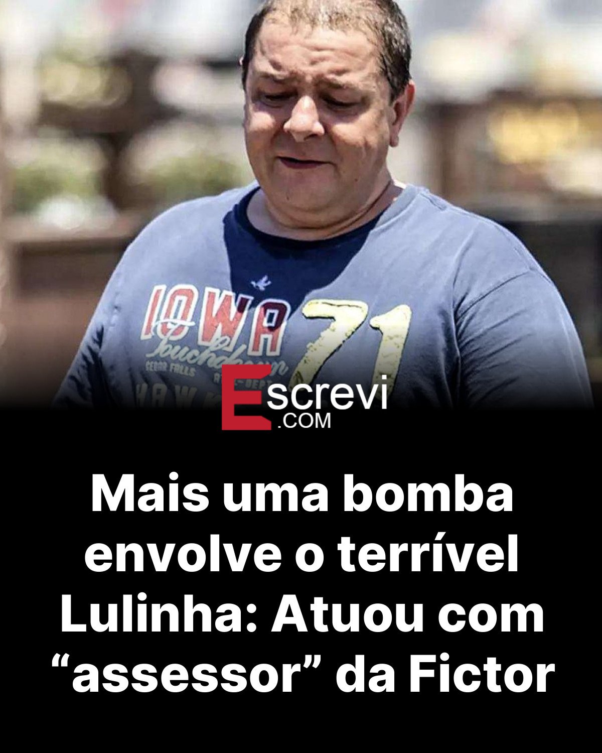 Mais uma bomba envolve o terrível Lulinha: Atuou com “assessor” da Fictor card preto
