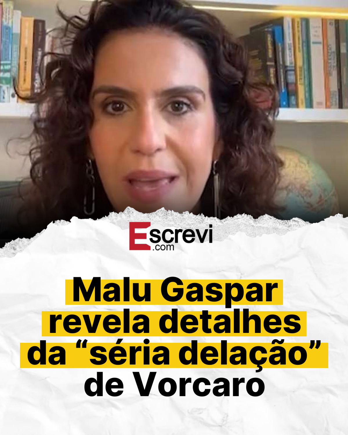 Malu Gaspar revela detalhes da “séria delação” de Vorcaro card branco
