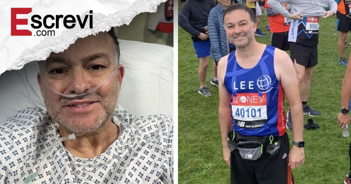 Maratonista com câncer terminal alerta para que outras pessoas não ignorem pequeno sintoma que ele sentiu imagem principal