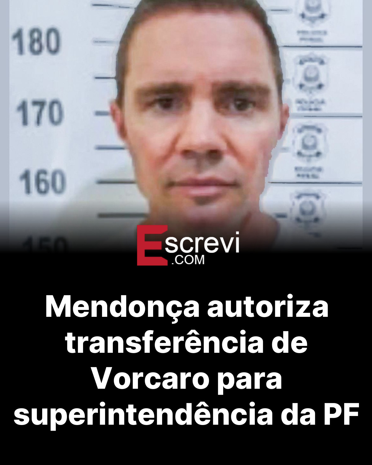 Mendonça autoriza transferência de Vorcaro para superintendência da PF card preto