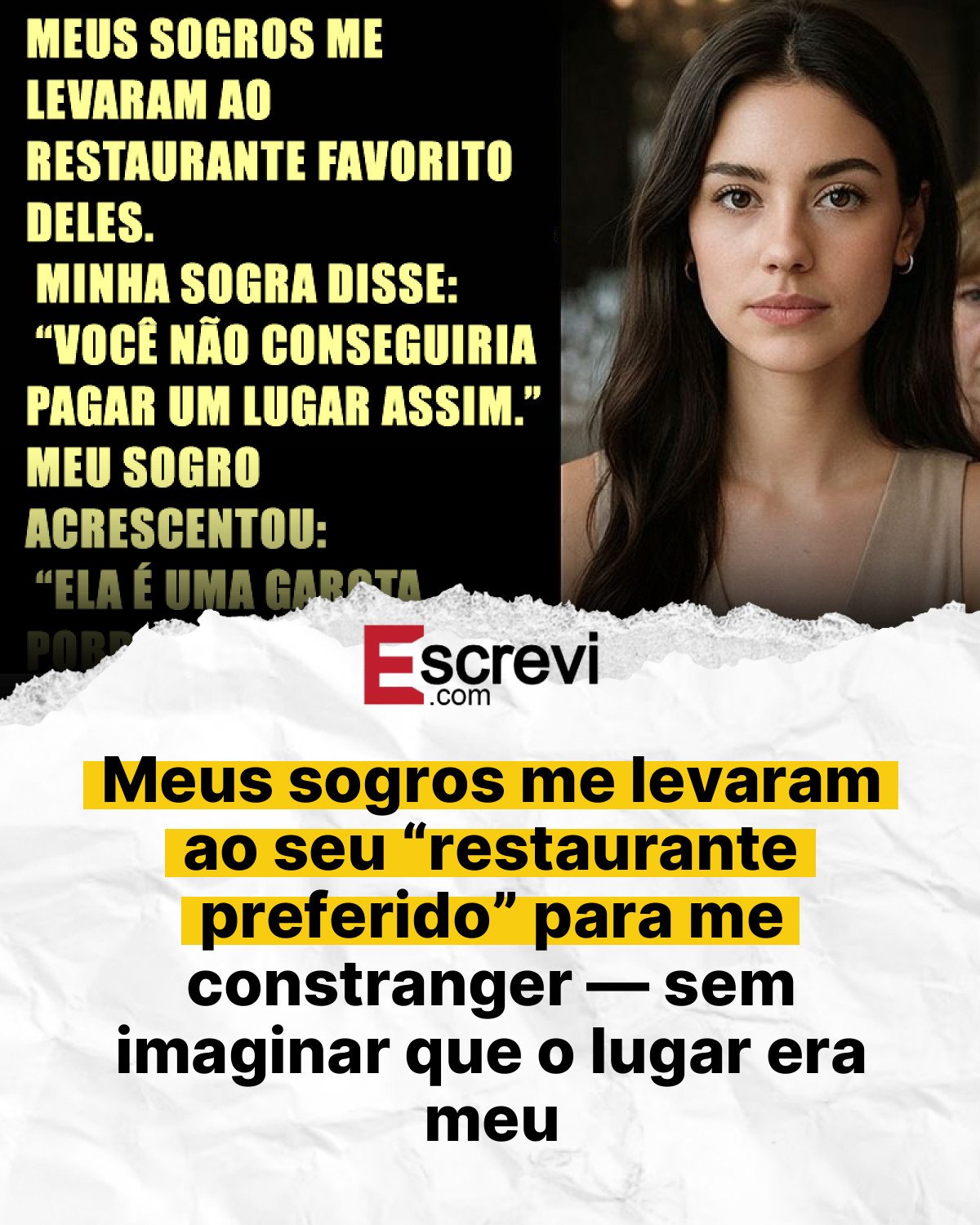 Meus sogros me levaram ao seu “restaurante preferido” para me constranger — sem imaginar que o lugar era meu card branco