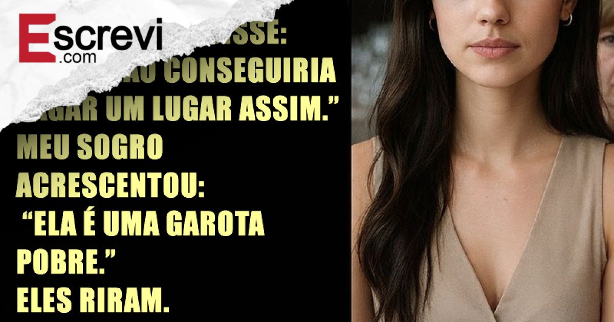 Meus sogros me levaram ao seu “restaurante preferido” para me constranger — sem imaginar que o lugar era meu imagem principal