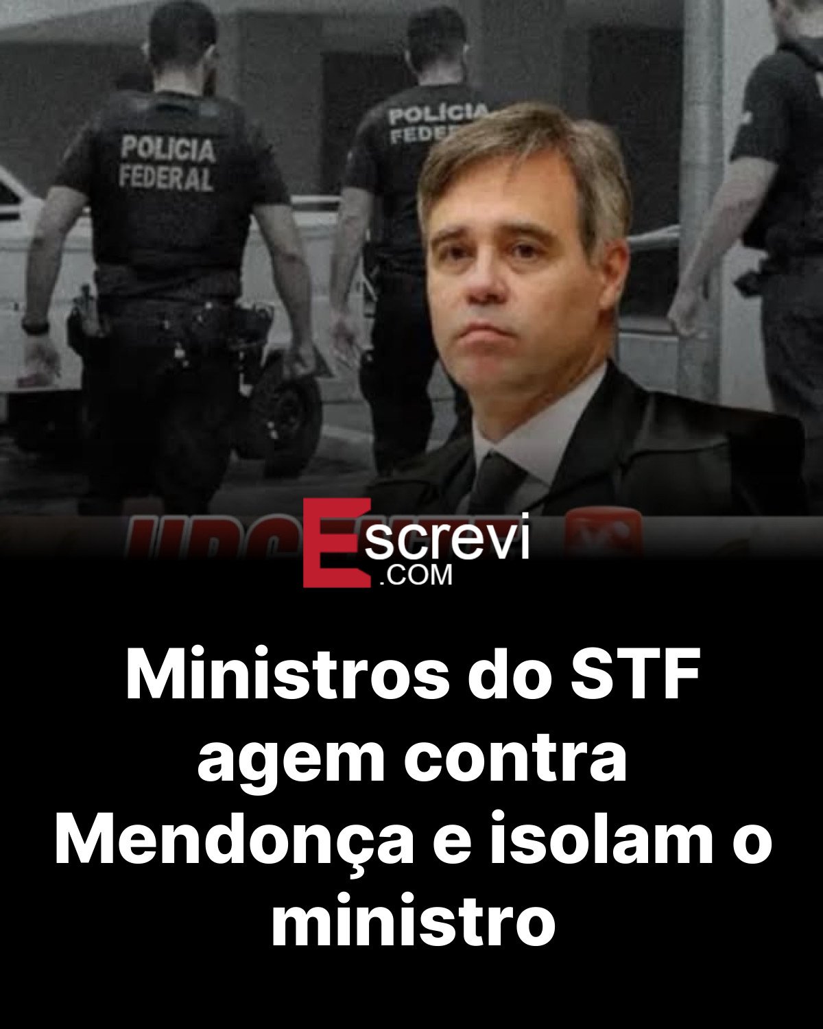 Ministros do STF agem contra Mendonça e isolam o ministro card preto