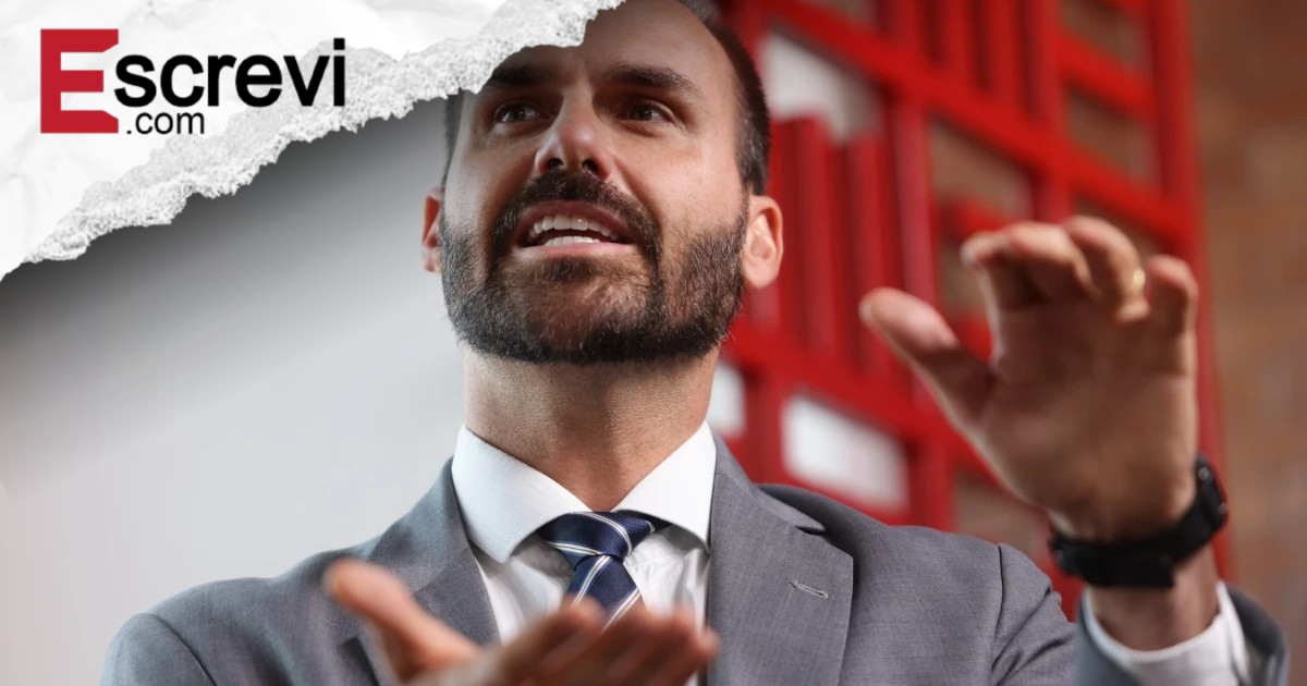 Moraes compartilha “provas” contra Eduardo Bolsonaro com a PF imagem principal