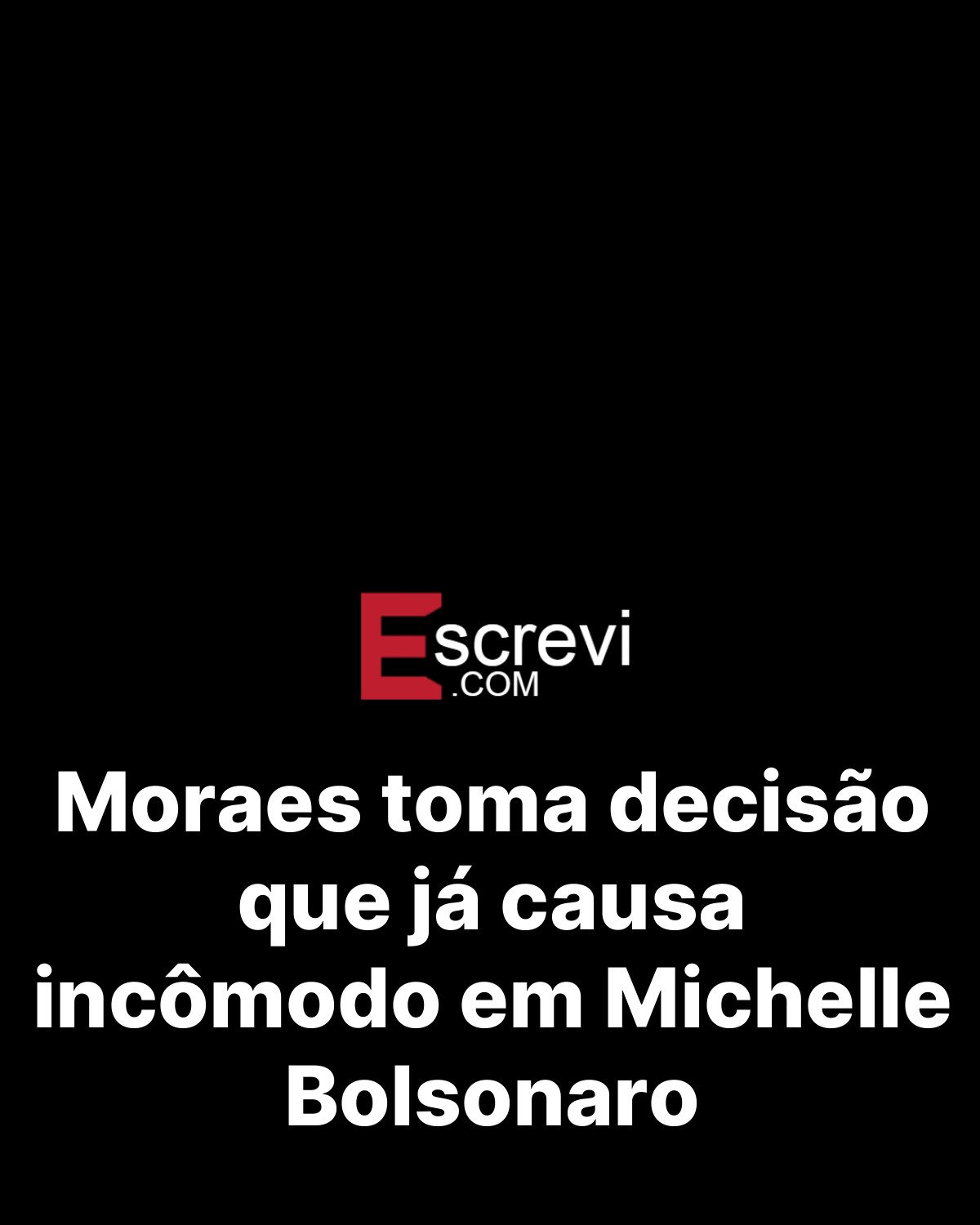 Moraes toma decisão que já causa incômodo em Michelle Bolsonaro card preto